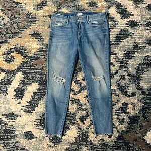 Mother Looker Ankle Fray